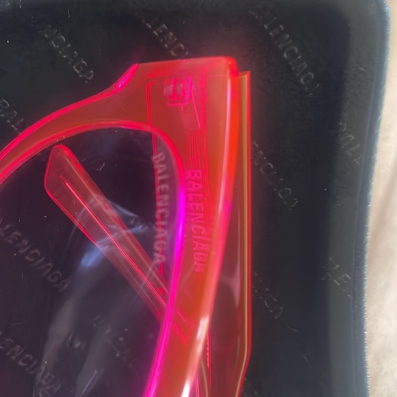 PINK Balenciaga sunglasses authentic - Picture 7 of 8